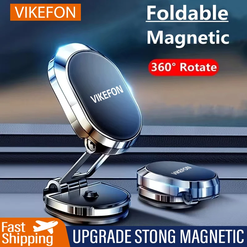 VIKEFON Магнитный Автомобильный Держатель Для Телефона Универсальное Крепление
