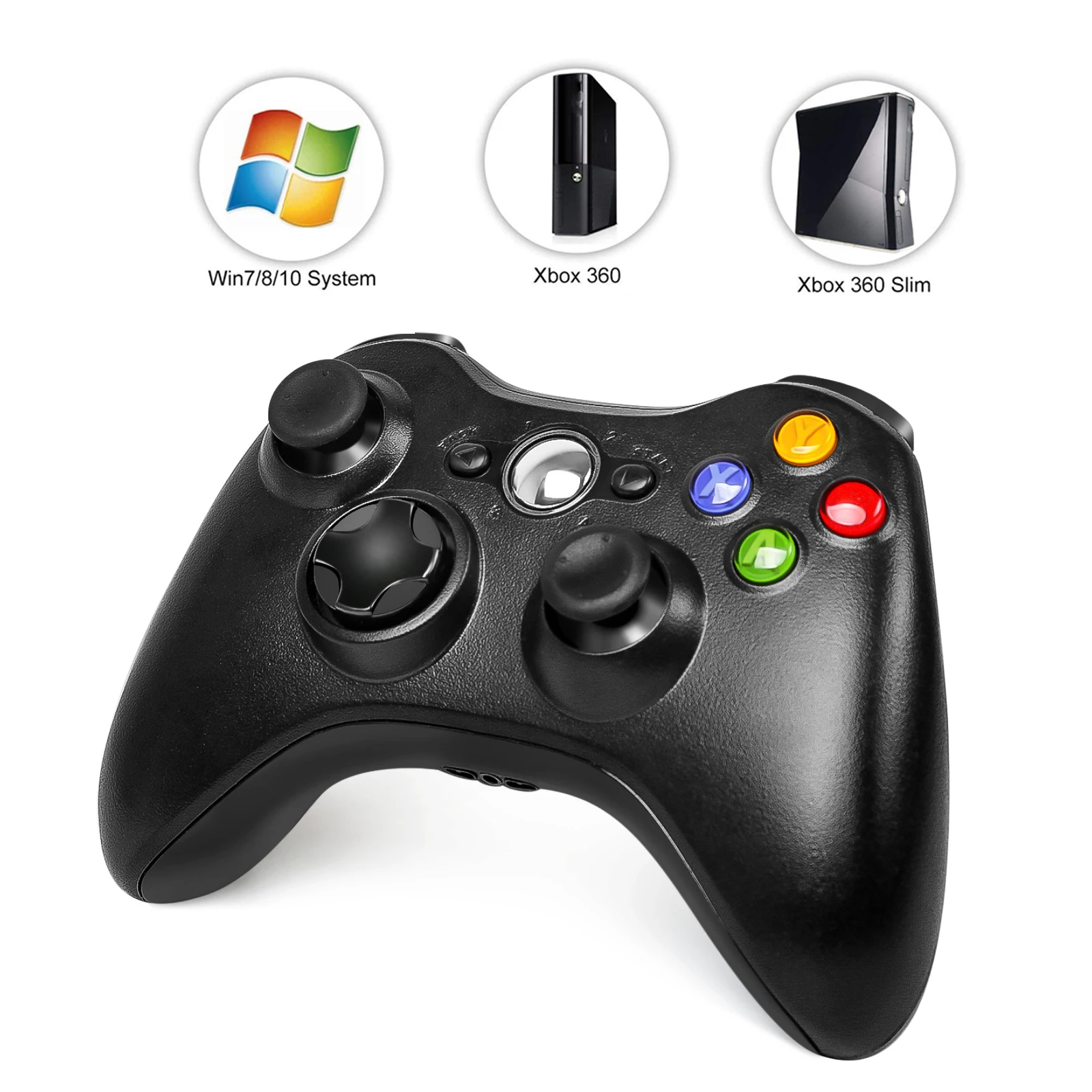 2.4G wireless Vibration Gamepad Joystick For PC Controller Compatible with Windows 7 8 10 Xbox series Joypad with high quality