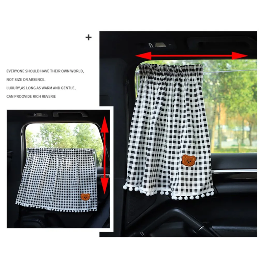 

New Car Window Shades Mosquito Net Sun Cover Uv Protection Sun Block Mesh Car Curtain For Kids Baby 5 Colors Car Curtain Sunshad