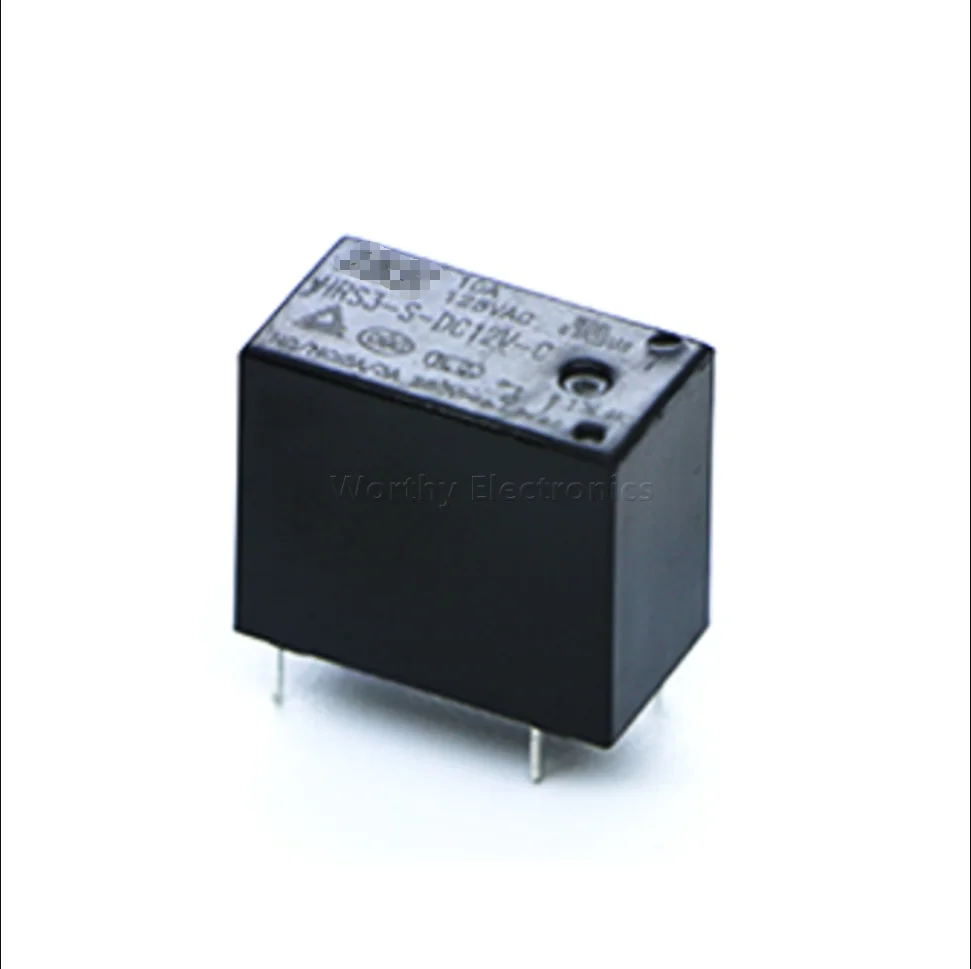 

Free shipping 10pcs/lot HRS3-S-DC5V-C 12V 24V-A Relay 4PIN 10A 125VAC