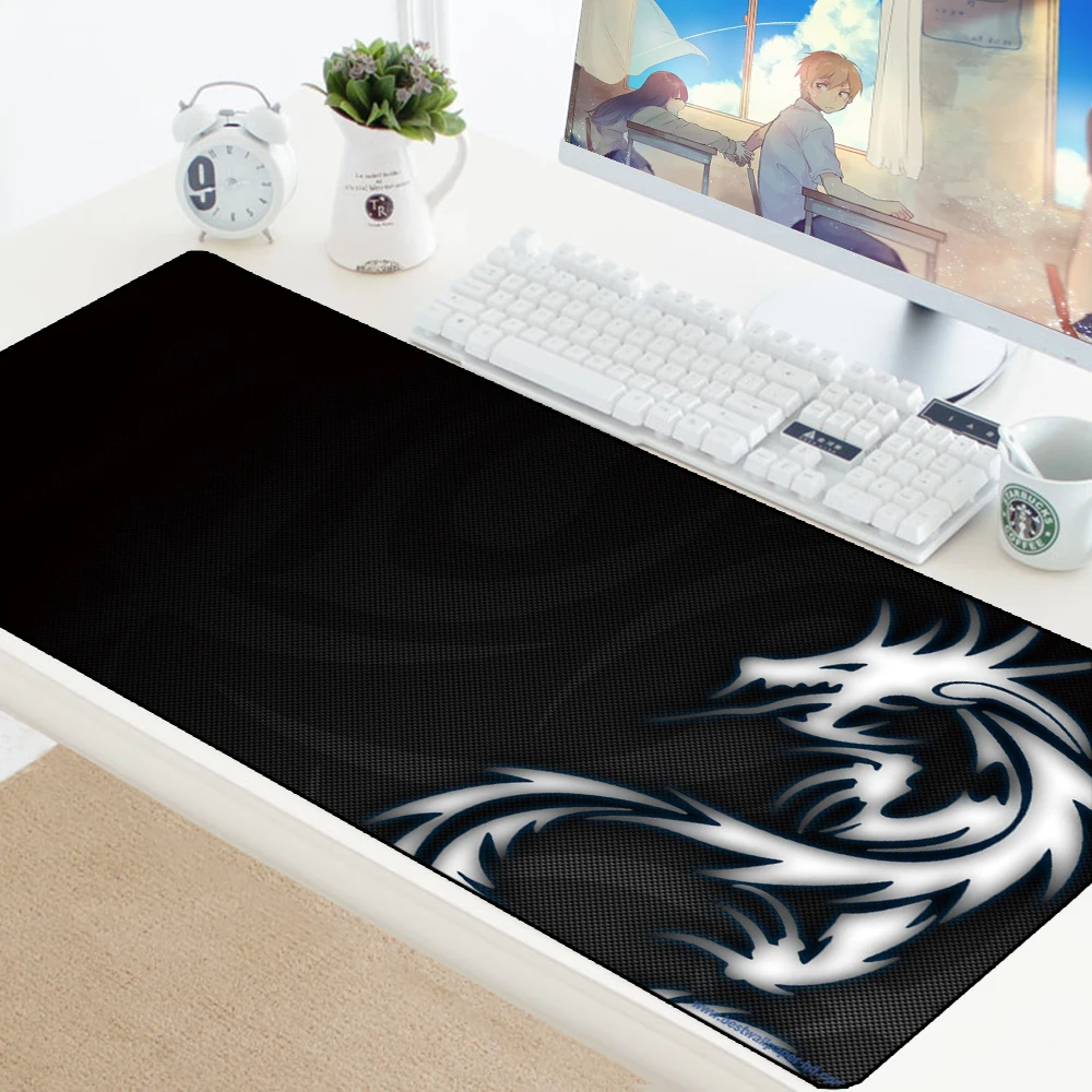 

Большой коврик для мыши Dragon XL, резиновый игровой коврик для геймеров, длинный игровой коврик для клавиатуры, игровой протектор для ПК, коври...