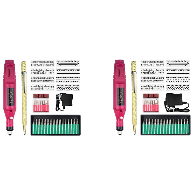 

Электрическая мини-гравировочная ручка, виброгравировочный набор «сделай сам» для металла, стекла, керамики, пластика, дерева, ювелирных из...