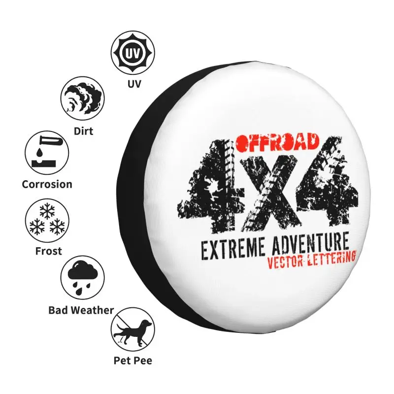 Чехол для экстремальных внедорожных шин 4WD 4x4 спортивный запасной протектор