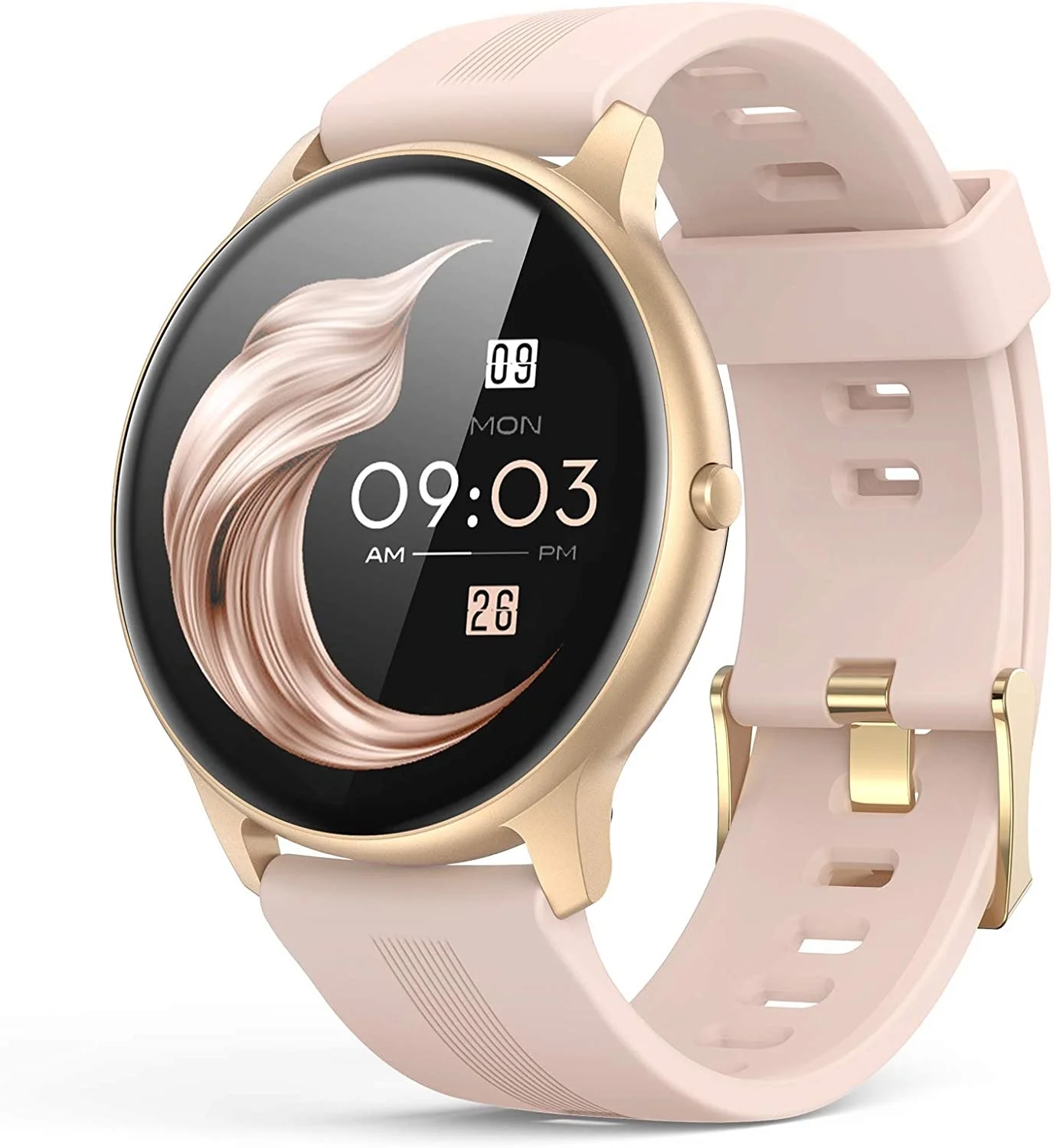 

Lieve Smart Watch for Women, Smartwatch for Android and iOS Phones IP68 Waterproof Activity Tracker with Full Touch Color