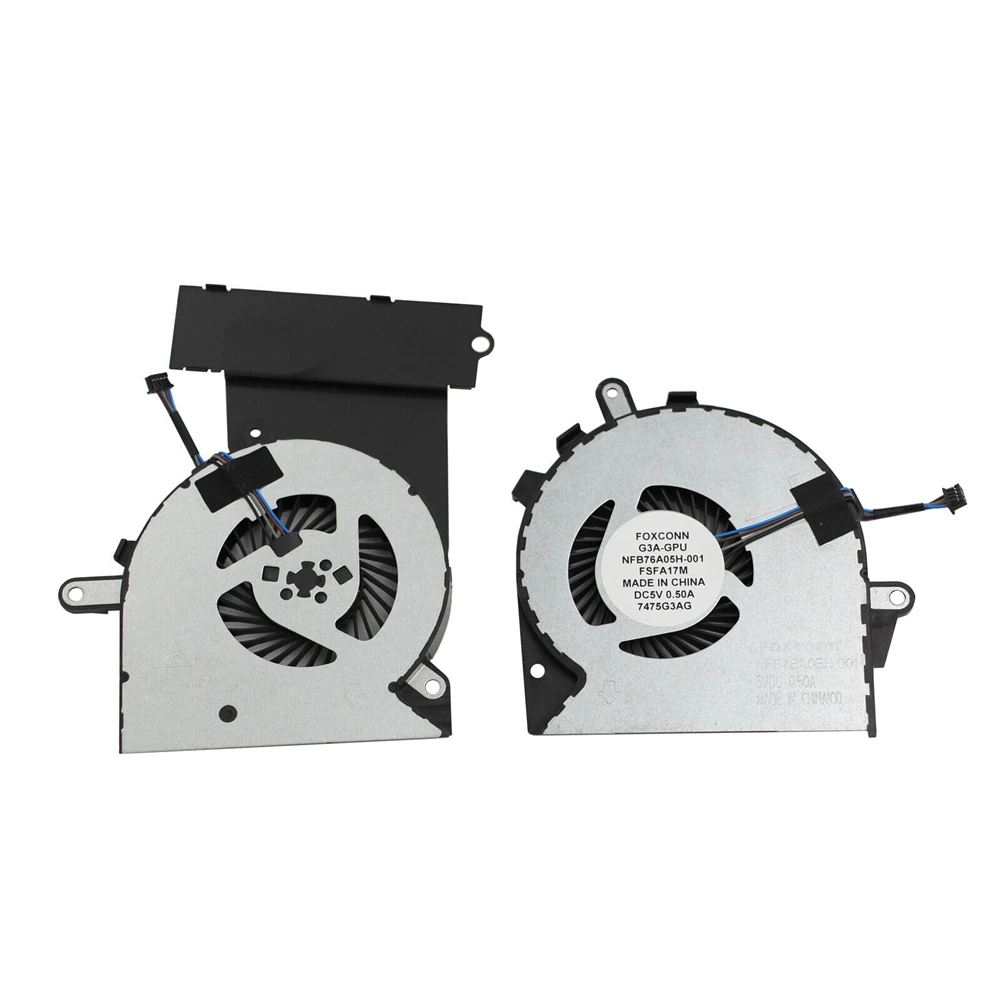 

CPU+GPU Fan for HP Omen 15-CE 17-AN 17-AN012DX 929455-001 929456-001