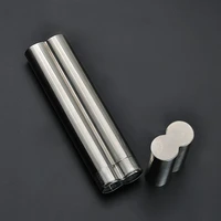 stainless steel travel cigar tubebox moisturizing cigars case cigar container smoking tool mens gift