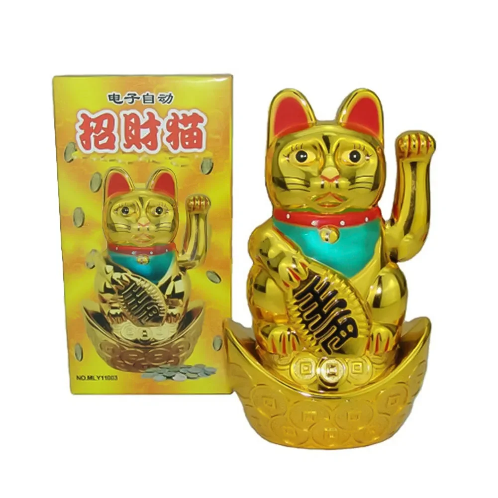 Орнамент Happy Smile настоящая касса дюймов Открытие нового магазина милый кот дизайн