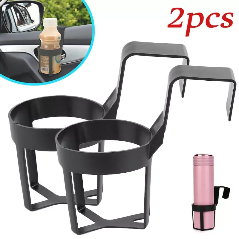 

Truck Car Cup Holder Door Window Hanging Mount Drinks Water Bottles Hook Holders Interior Organizer Auto Accessories