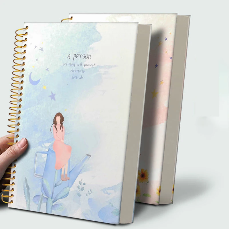 

Stationery Chinese Style Super Thick Students Notebook High Value Office Notepad Ins Cute Girl Heart Diary Cute Korean Version