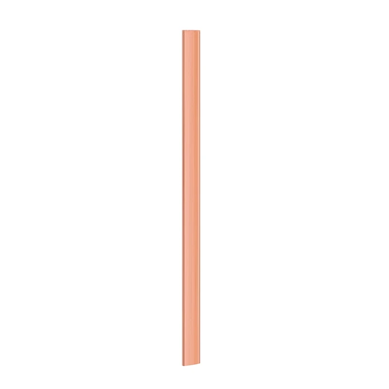 99.6% T2 Purple Copper Cu Flat Bar Plate 3mm x 15mm x 250mm Metal Strip