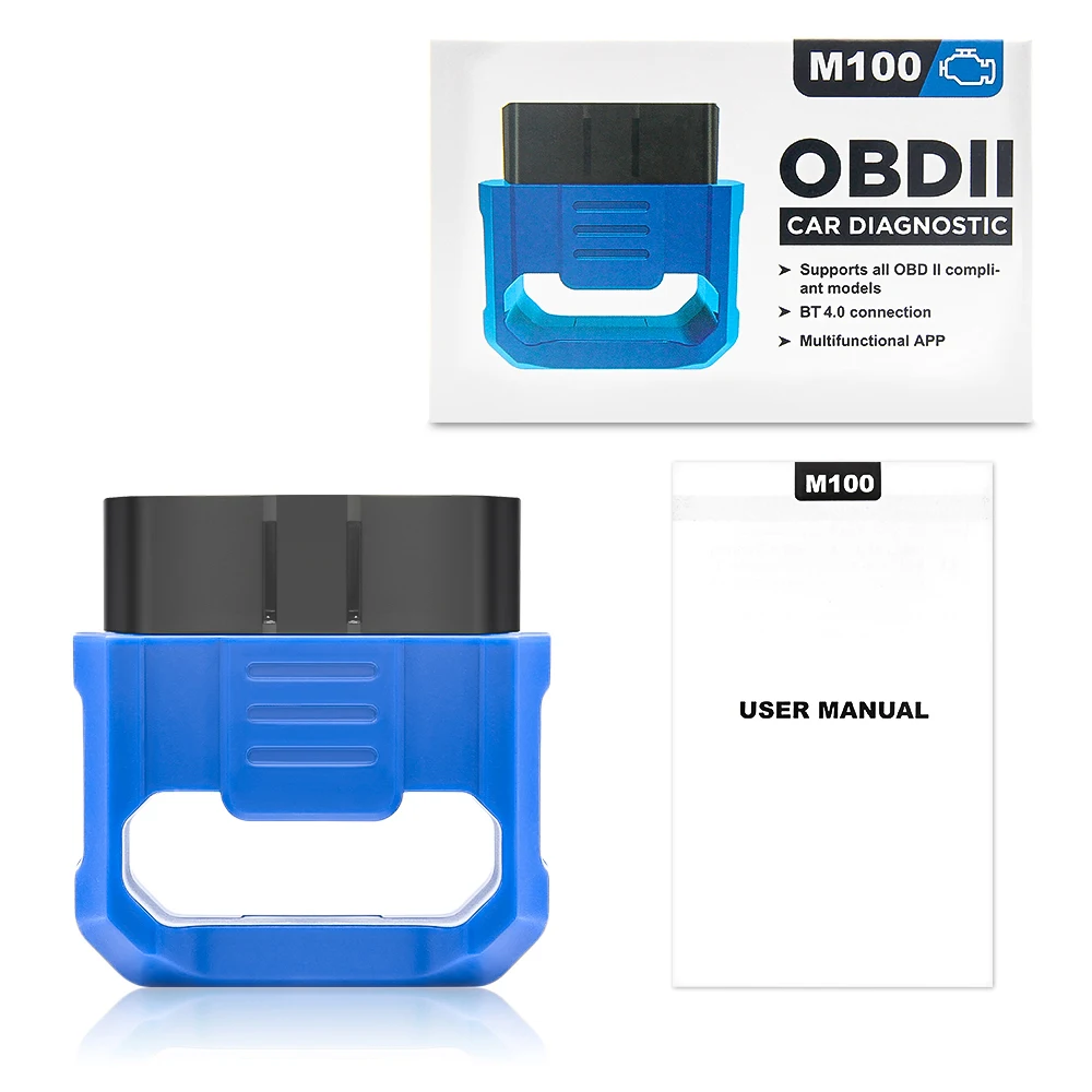 Автомобильный диагностический сканер M100 ELM327 V1.5 PIC18F25K80 для Android/IOS OBD2 Bluetooth 4 0 elm 327 -