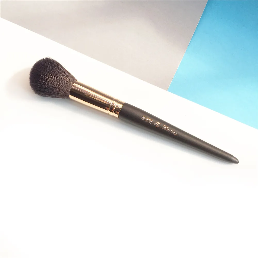

MyDestiny 022 Powder Blend Brush - Brown Goat Hair Precision Powder Blending Brush - Beauty Makeup Tools