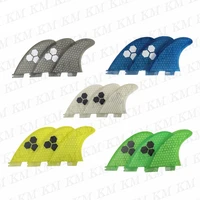 new style double tabs2 fins l fibreglass honeycomb whitegraygreenblueyelloworange color surfboards fin 3 pieces per set fin