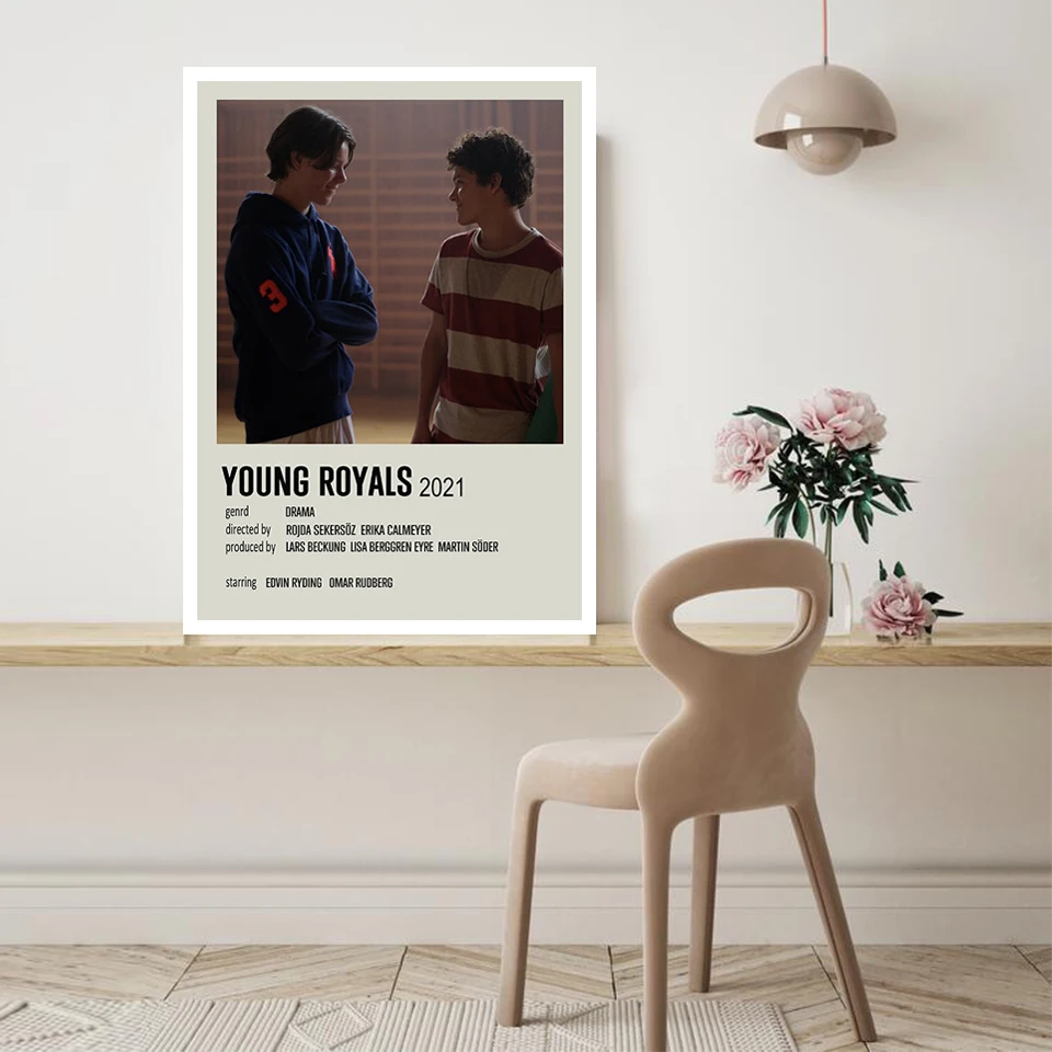 

Постер Young Royals, ТВ-игры, Художественная Картина на холсте, наклейки на стену для бара и клуба, домашний декор, подарок