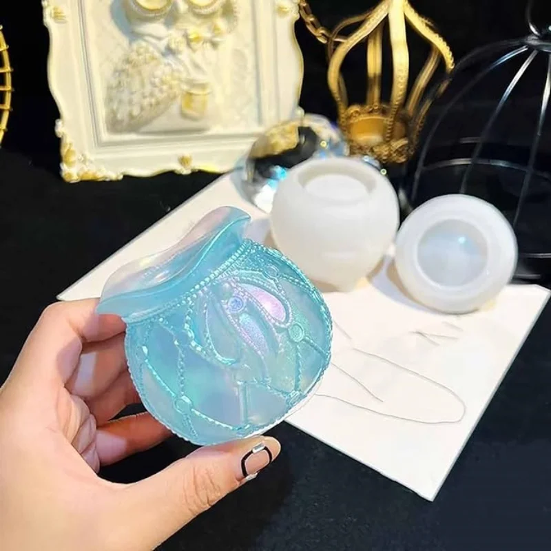 Зеркальная силиконовая форма сделай сам для хранения украшений из эпоксидной