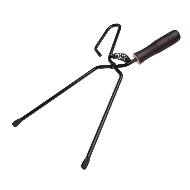 

Щипцы для барбекю, карбоновые зажимы для барбекю, уголя, пружина, удлиненный уголь, зажимы для огня, инструменты для пикника и отдыха на откр...