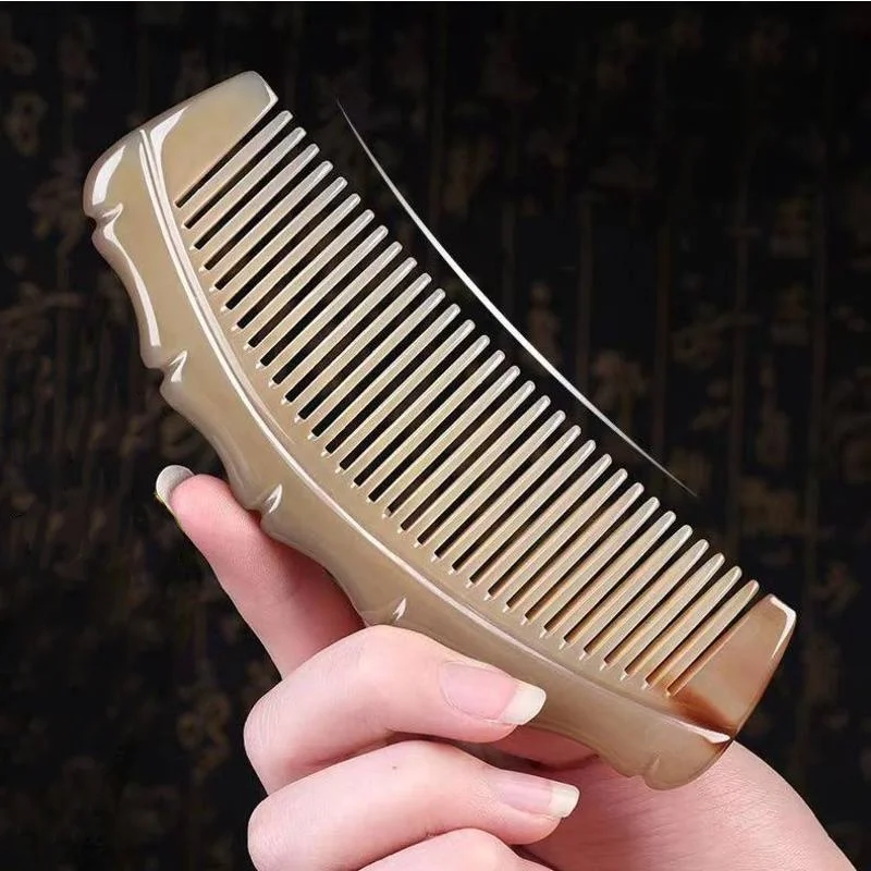 Натуральная кожа расческа для лечения головы массажная Антистатическая волос