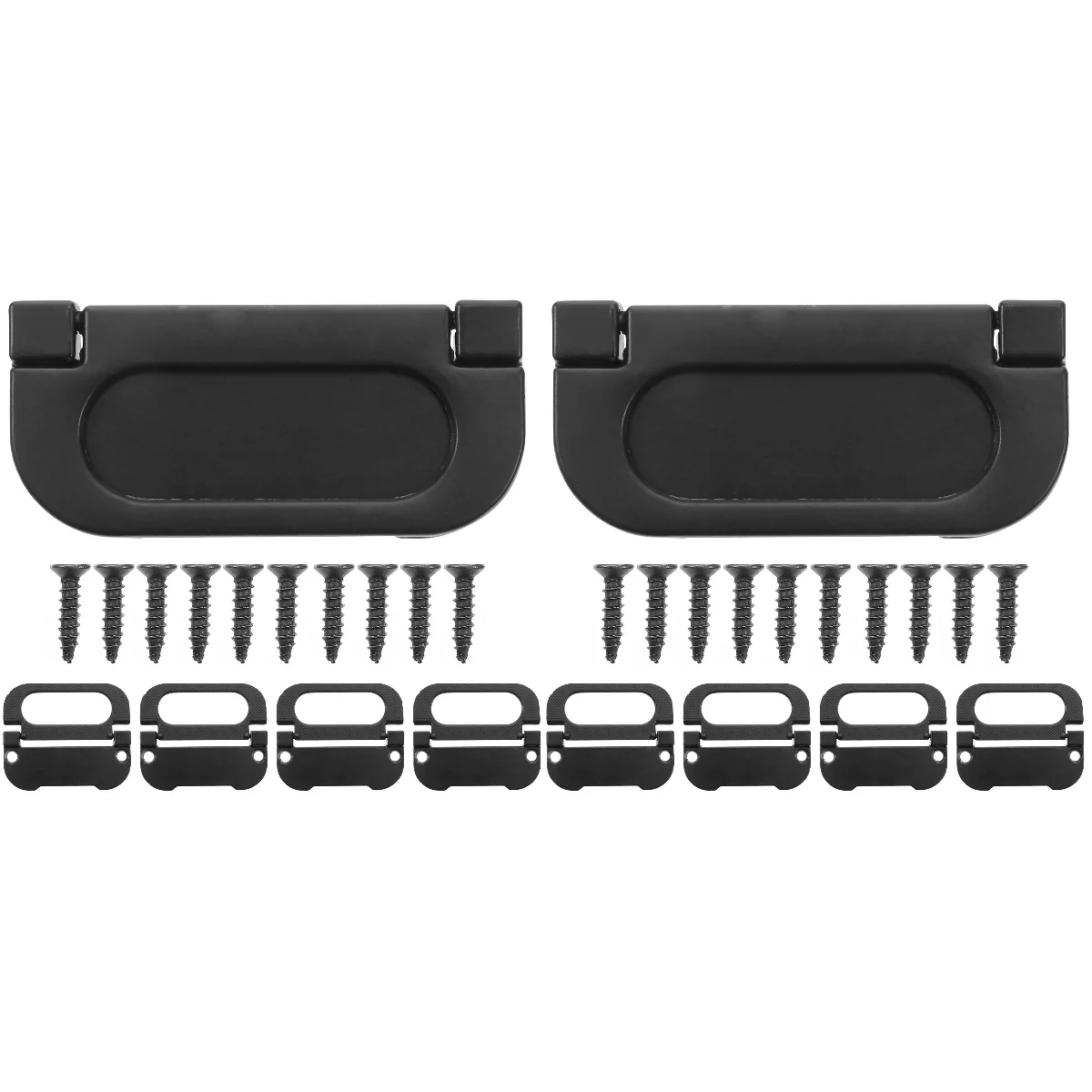 

10 Recessed Door Handle Replacement Furniture Aluminum Alloy Door Handle