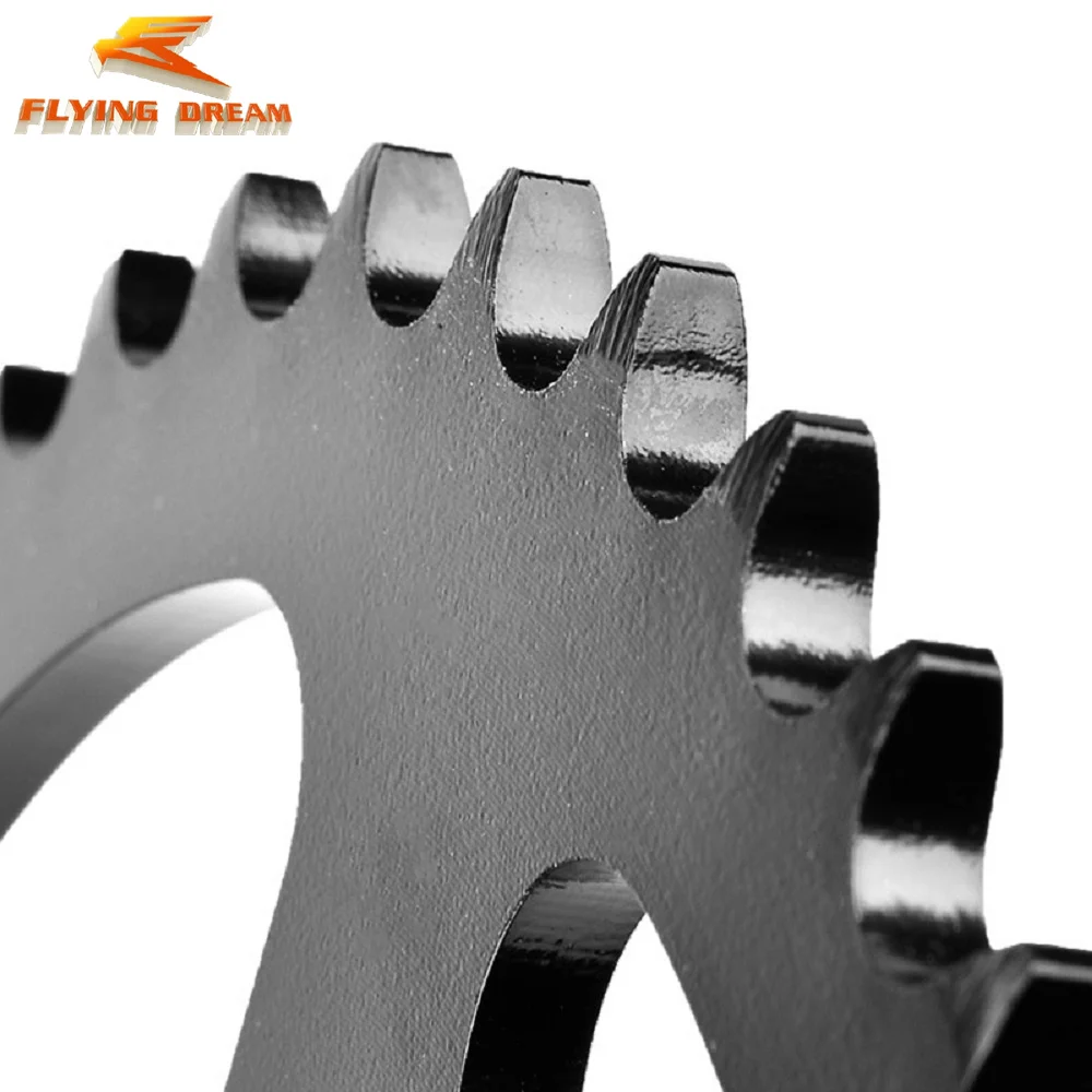 Задняя звездочка с 41 зубьями 420 41 T 76 мм цепное колесо для электрического велосипеда картинга мотоцикла квадроцикла кроссового велосипеда