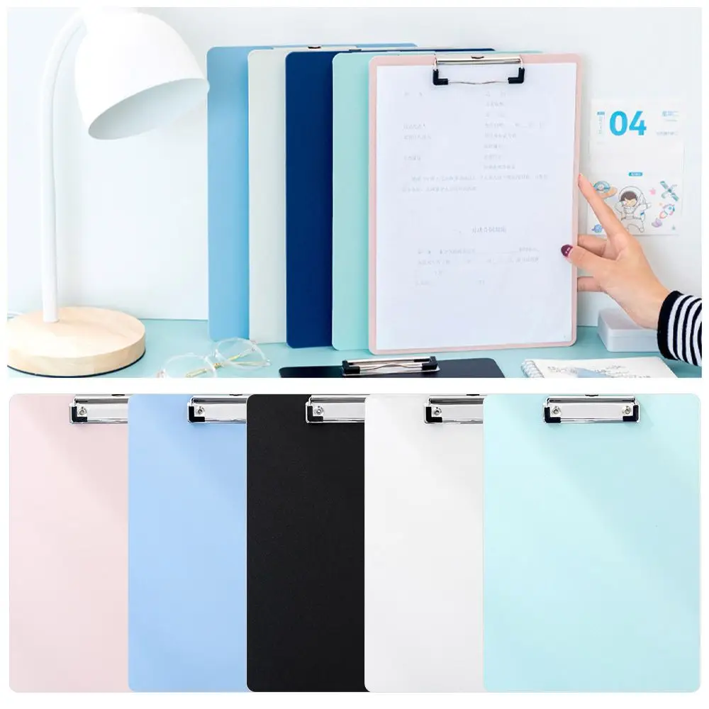 

Thicken Writing Clamps Storage Office School Supplies Clipboard Memo Pad Clip A4 Folder Board Notebook File