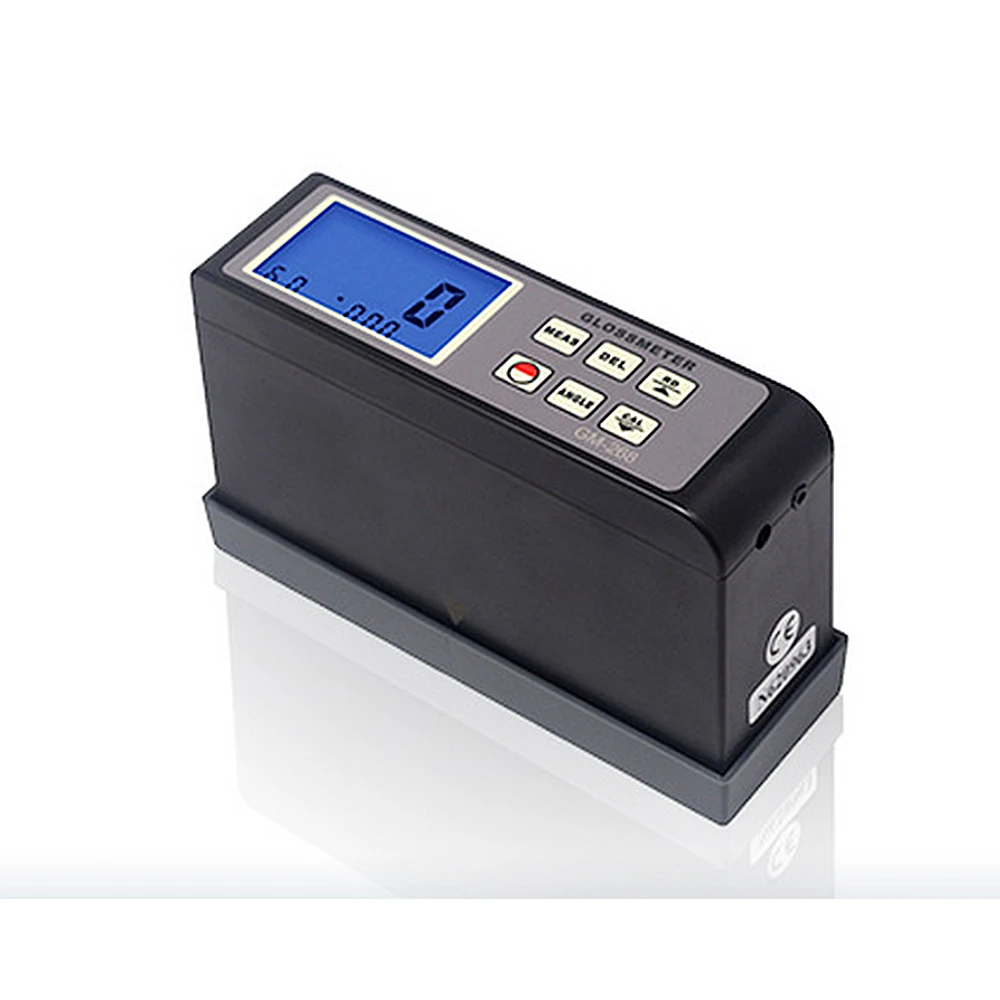 

GM-6 Gloss Meter Portable For Marble Stone Tile Paint Light Plastic Metal Surface 60 Degrees Gloss Meter
