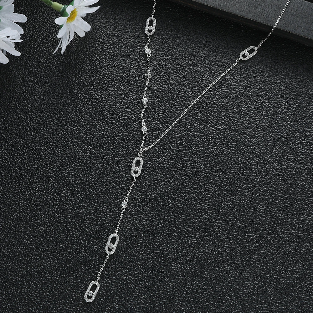 

Роскошное простое геометрическое круглое длинное ожерелье с подвеской для женщин ювелирные изделия из Дубая подарок женские модные серьги N175