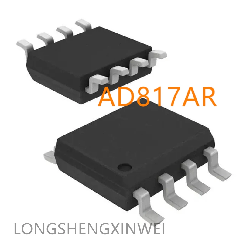 Высокоскоростной Усилитель AD817 AD817ARZ AD817AR SOP8, 1 шт., новый оригинальный