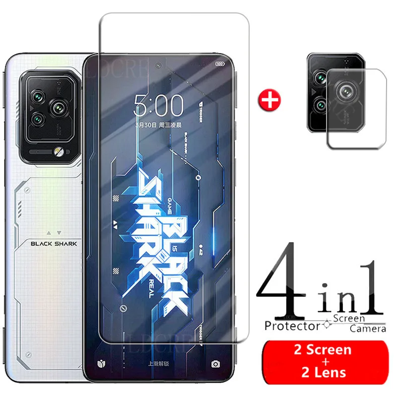

Для Xiaomi Black Shark 5 Pro стекло для Black Shark 5 Pro защита для экрана 9H закаленное стекло для Black Shark 4 4S 5 Pro пленка для объектива