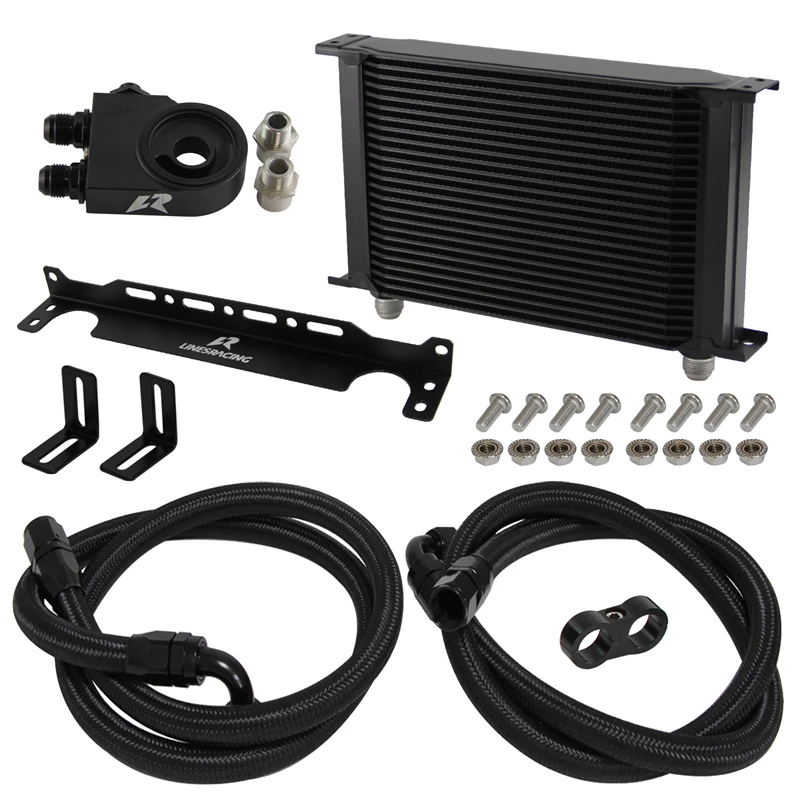 Универсальный комплект масляного радиатора AN10 19 -30 рядов с кронштейном