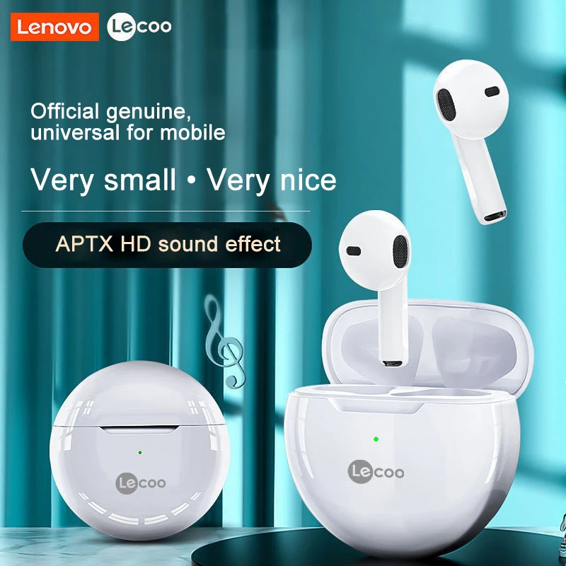 

Lenovo Original Lecoo EW305 TWS Wireless Earbuds 5.1 Bluetooth Headphones Waterproof Sport Headsets Noise Reduction with Mic