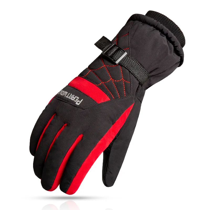 

Зимние мужские лыжные перчатки теплые мотоциклетные перчатки для аккумулятора автомобиля водонепроницаемые противоскользящие утолщенны...