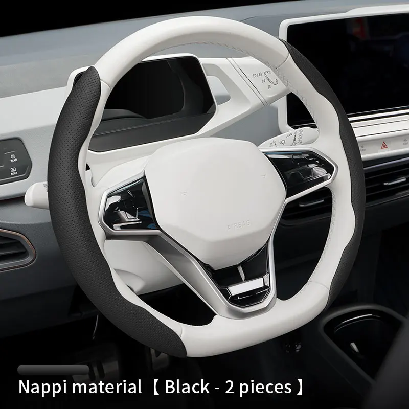 

Кожаный чехол-усилитель на руль автомобиля 38 см для Geely Atlas SUV Boyue Borui Coolray Emgrand GE NL3 EX7 X7, нескользящие аксессуары