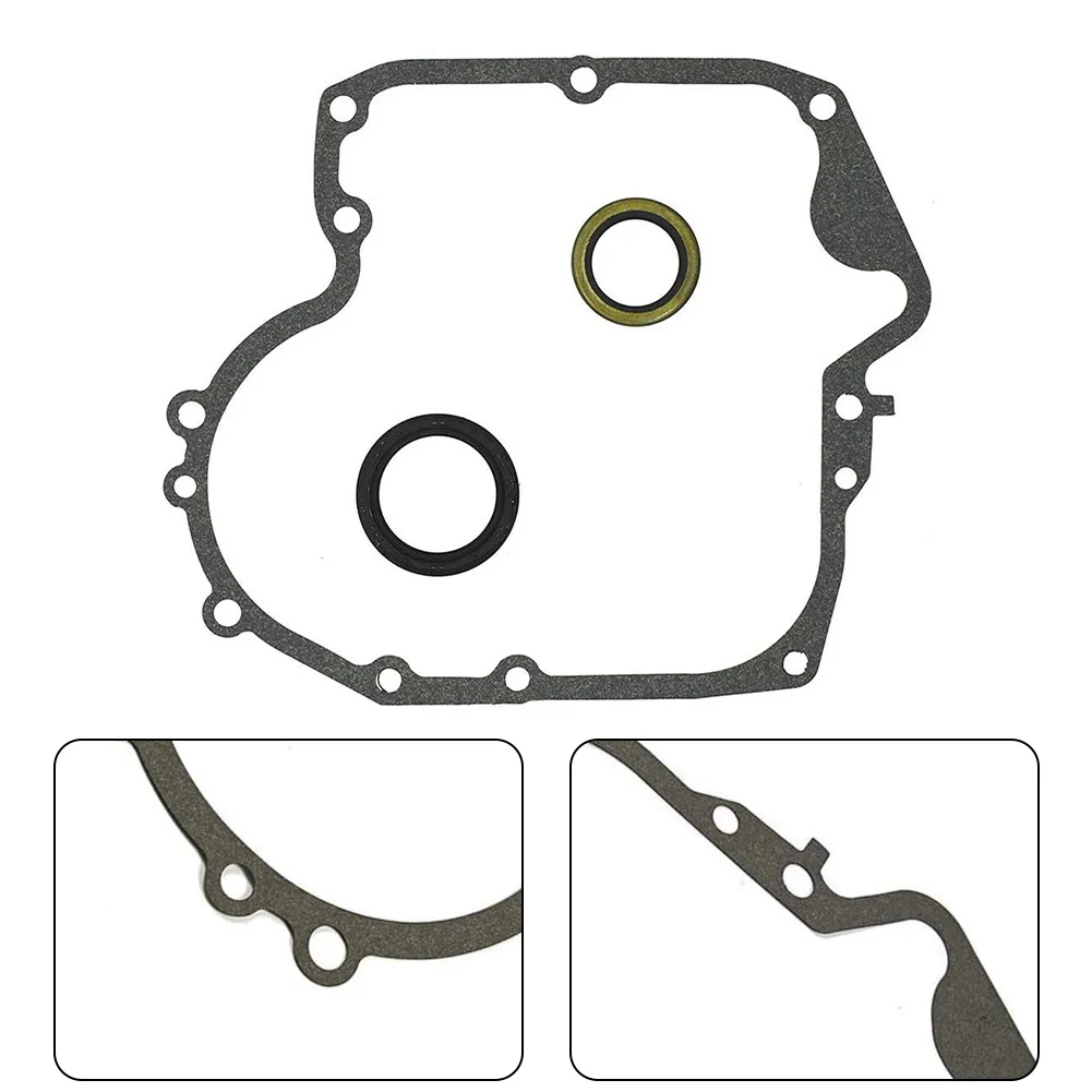 

For Lawn Mower Crankcase Gasket 697110 & 795387 Combo Set Kit Metal Oil Seal Replacement Durable And Practical