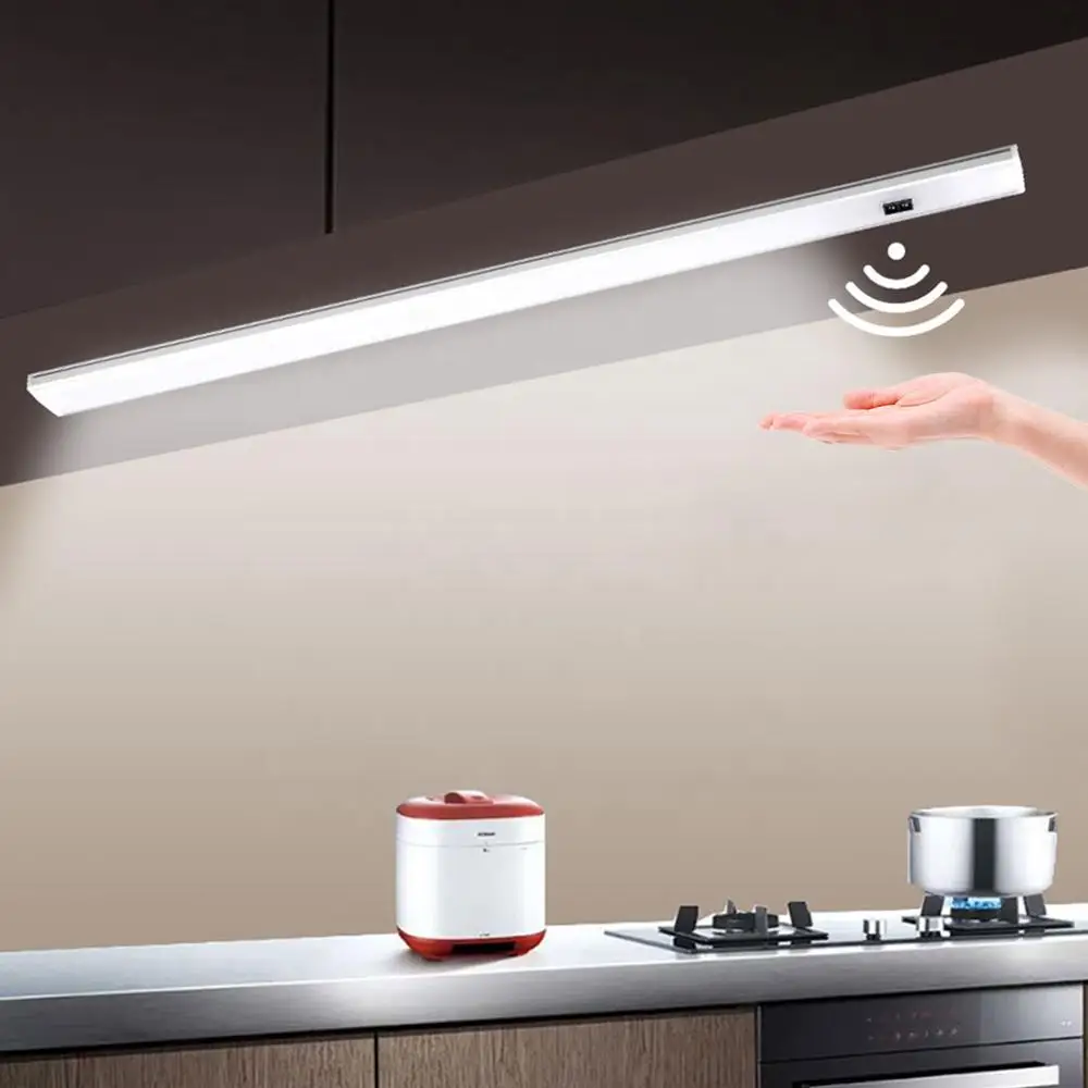 Kitchen Lamp Led Closet Light 220V To 12V LED Light Hand Sweep Sensor Induction Light leds for wardrobe lampki armario gabinete