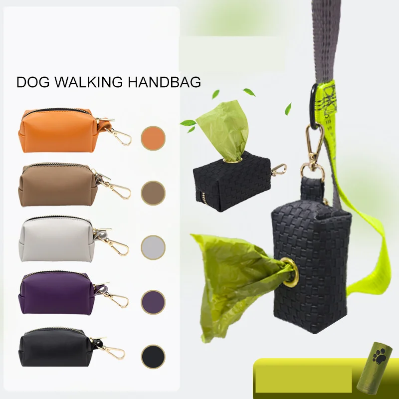 

Fahsion Dog Poop Bag Dispenser Dog Waste Bag Holder Pet Poop Pick Up Bags Organizer Garbage Bag Dispenser Pet Supplies