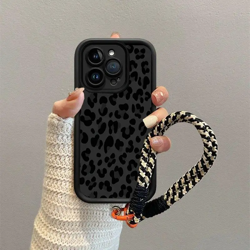 Casing For Xiaomi Redmi 13 9C 10C 10A 9A 10 NOTE 12S 9S 11S 10S 11 7 8 Pro PRO PLUS A3 Shell Leopard print Soft Case