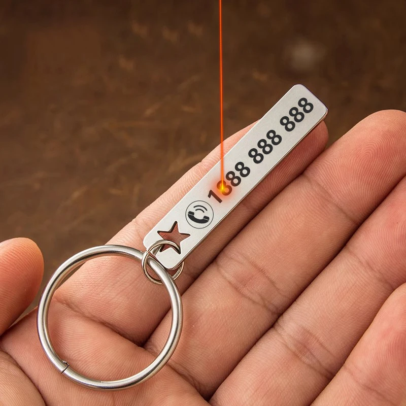 Нержавеющая сталь анти-потерянный телефон мобильный номер именная бирка