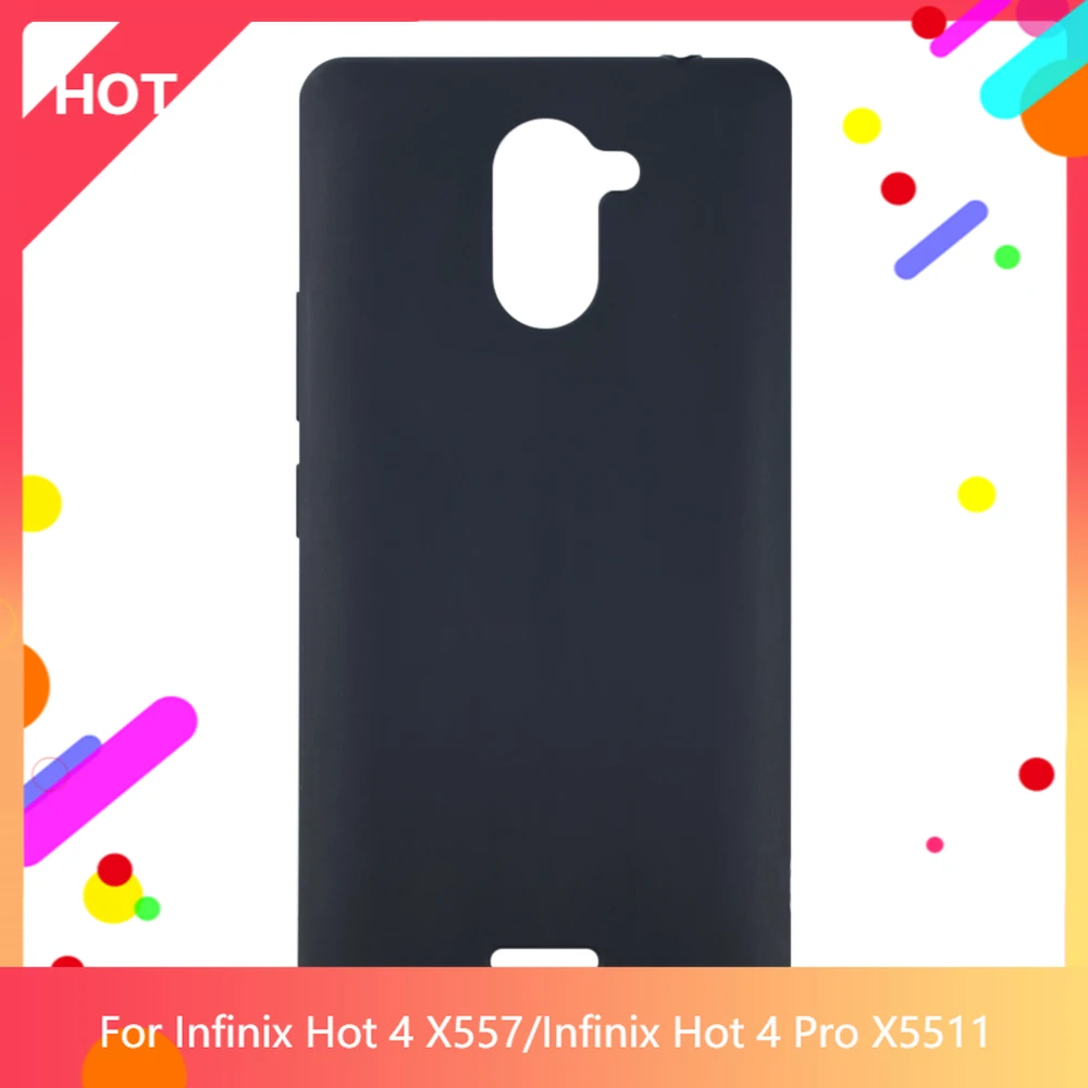 hot 4 x557 case matte soft silicone tpu back cover for infinix hot 4 pro x5511 phone case slim shockproof free global shipping