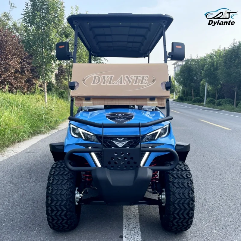 Металлический стальной пластиковый корпус 2 4 6 8-местная тележка для гольфа