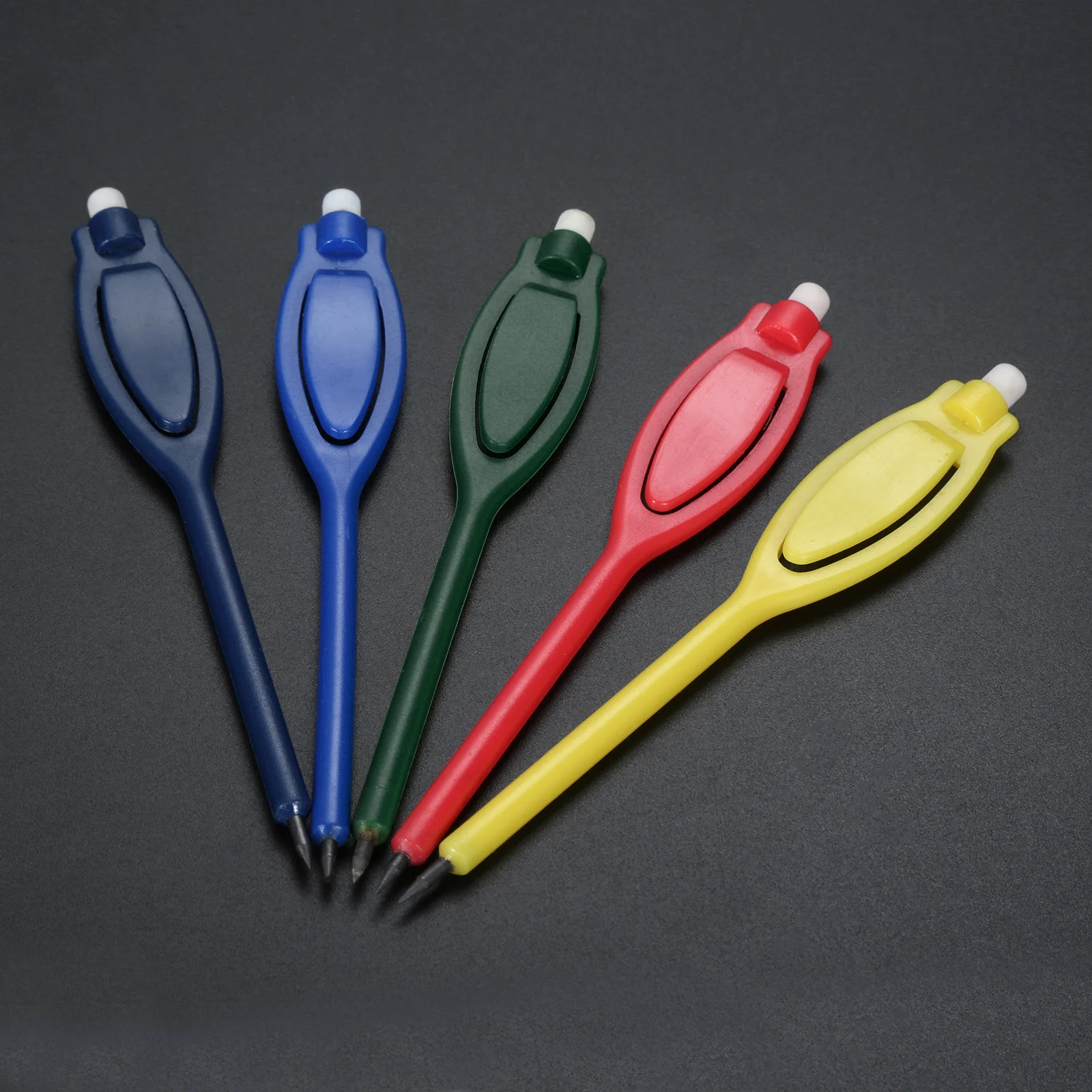 Clip Score Card Lead Scoring Golfer Accessories Recording Score Tool Golf Pen With Eraser