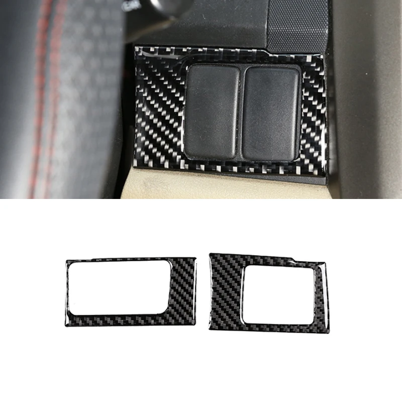 

Car Soft Carbon Fiber Center Control Side Dashboard Card Storage Box Frame Cover Trim For Honda CRV 2007 2008 2009 2010 2011