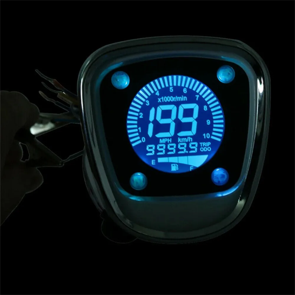 

For Honda For Honda Passport C50 C70 C90 Cub 70 90 C70 LCD Digital Odometer Tachometer 0-100km/H 12V
