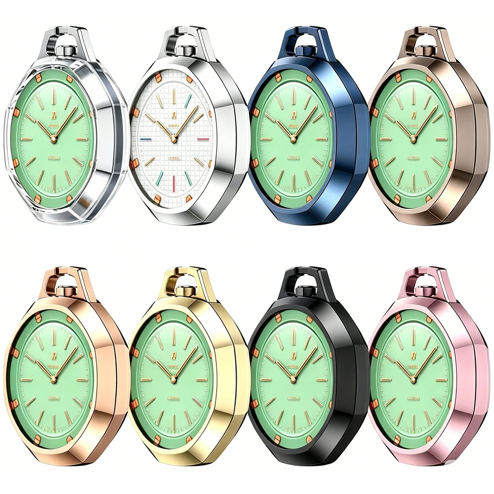 Фото Защитный чехол из ТПУ для часов Swatch x AP Royal Pop, ударопрочная рамка с защитой от царапин, полная защита для карманных часов №1