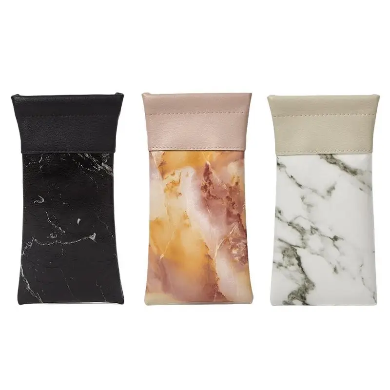 

Кожаная сумка для очков, водонепроницаемая, с украшениями