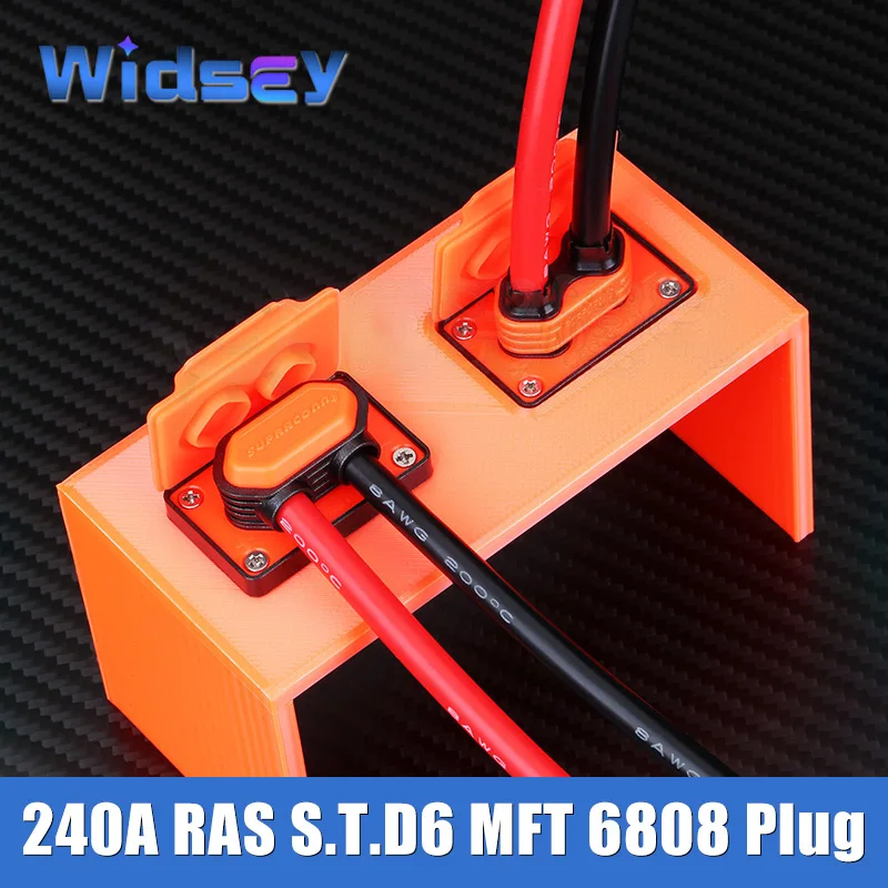 240A RAS S.T.D6 MFT 6808Вилка для материнской платы Беспаечный разъем литиевой батареи 200A