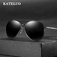 kateluo brand classic mens sunglasses men hd polarized uv400 glasses oculos male eyewear accessories for men 7001