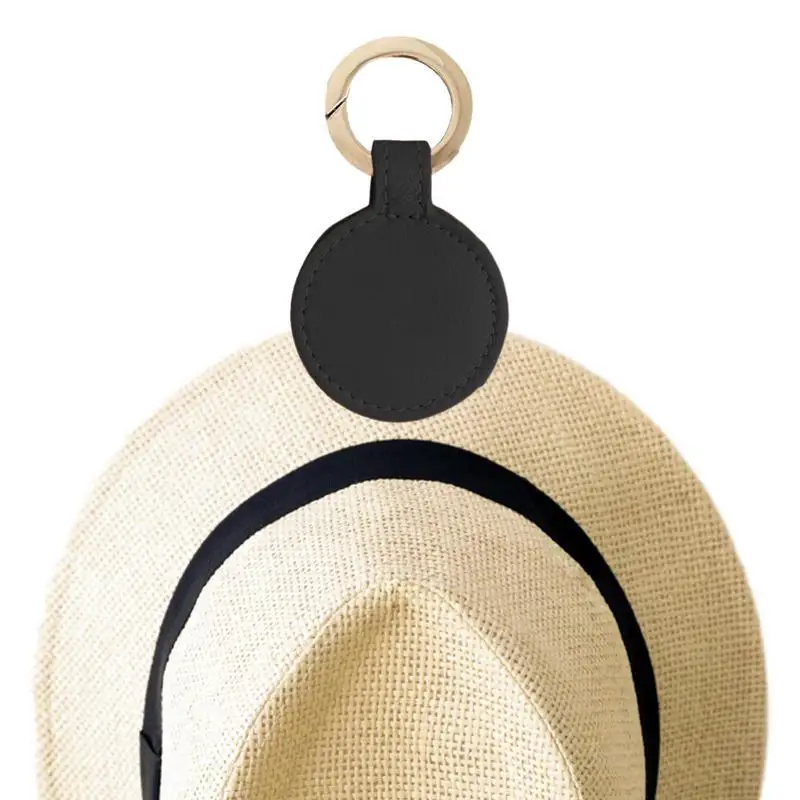 

Дорожная шляпа, яркий зажим для багажа, магнитный прочный магнитный держатель для шляпы, кожаные зажимы, держатель для кепки на сумке, подхо...