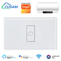 tuya smart home high power circuit breaker 4400w 20a boiler switch schedule app remote control works with alexa google assistant