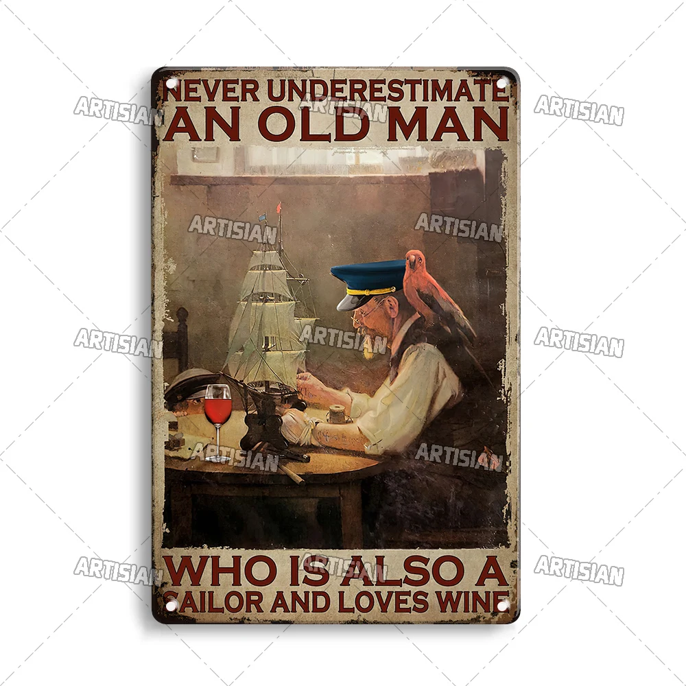 

Металлическая вывеска ARTISIAN Океан