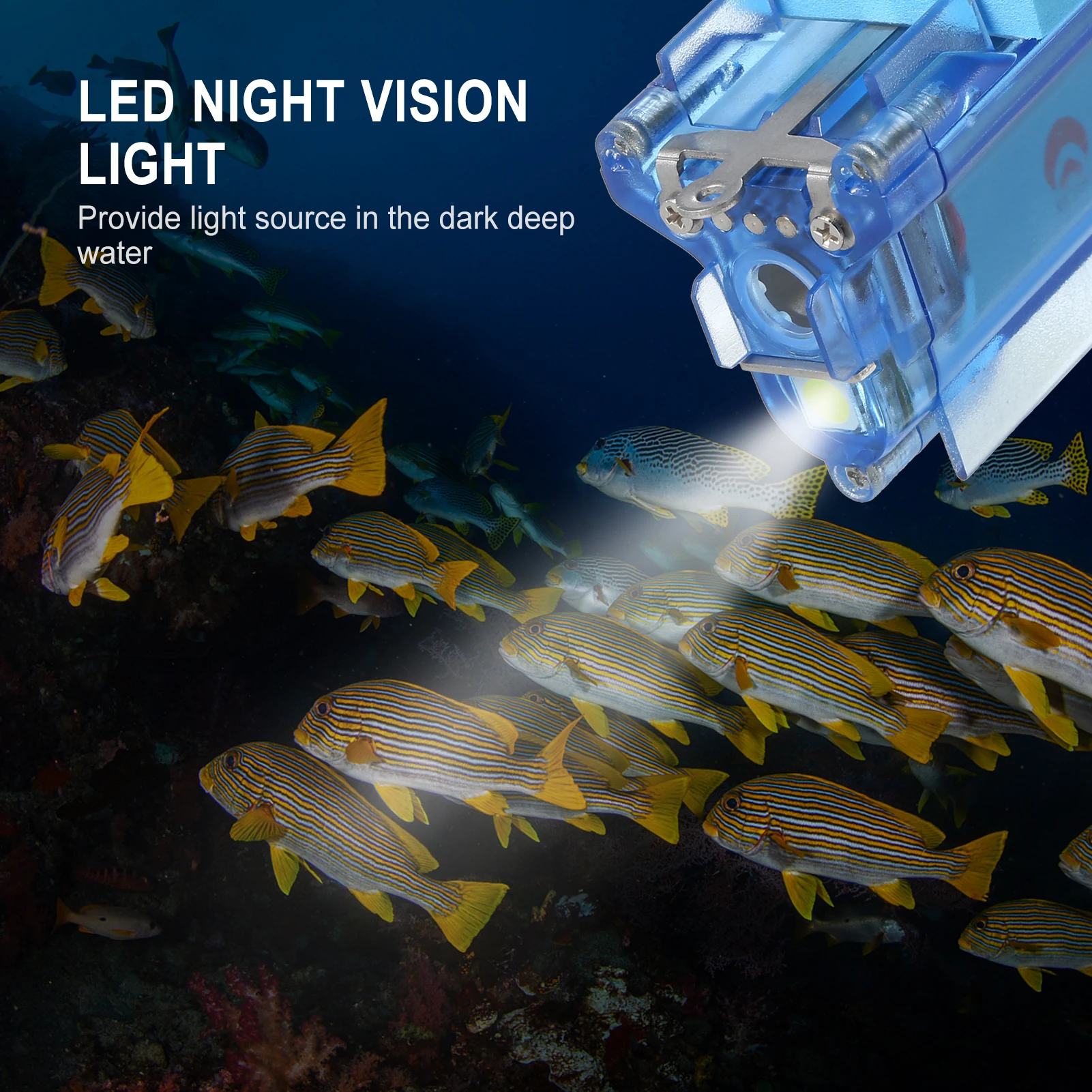 Беспроводная подводная рыболовная камера с Wi-Fi видеокамера 1080P циклической